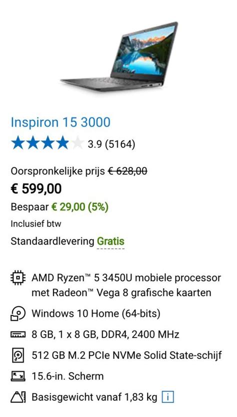 dell laptops aanbiedingen.